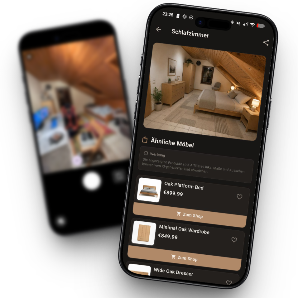 FurnistaAI App Screenshot